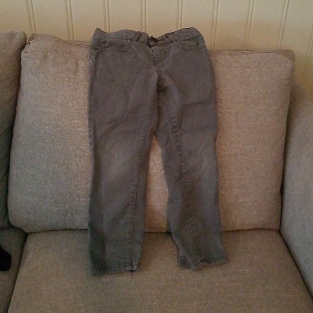 Gray pants